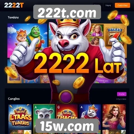 Análise das opções de jogos no site 222t.com